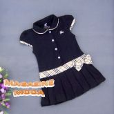 vestido de meninas crianças polo